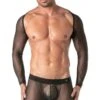 Bolero Mesh TOF PARIS TOF333N Noir 2 Bolero Mesh TOF PARIS TOF333N Noir -Men Attitude Boutique Bolero tof TOF333N noir m