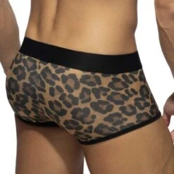 Boxer Addicted Leopard Fresh AD1135 8 Boxer Addicted Leopard Fresh AD1135 -Men Attitude Boutique Boxer ad AD1135 marron 3