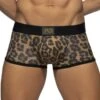 Boxer Addicted Leopard Fresh AD1135 -Men Attitude Boutique Boxer ad AD1135 marron m