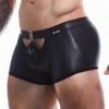 Boxer Cut4Men Blackleatherlike BL4CK03 2 Boxer Cut4Men Blackleatherlike BL4CK03 -Men Attitude Boutique Boxer c4m BL4CK03 noir m