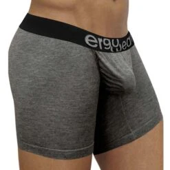 Boxer Long ErgoWear FEEL Modal EW1031 -Men Attitude Boutique Boxer ergo EW1031 gris 4