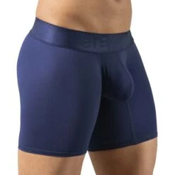 Boxer Long ErgoWear MAX BOLD EW1741 Bleu -Men Attitude Boutique Boxer ergo EW1741 bleu 4