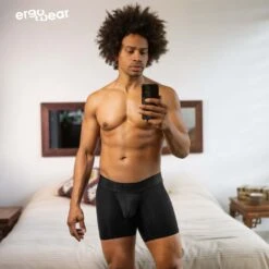 Boxer Long ErgoWear MAX BOLD EW1749 Noir -Men Attitude Boutique Boxer ergo EW1749 noir a