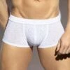 Boxer ES Collection Daisy Flower UN595 Blanc -Men Attitude Boutique Boxer es UN595 blanc m