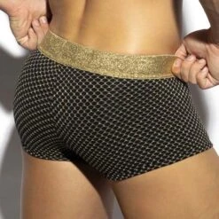 Boxer ES Collection Luxury UN561 -Men Attitude Boutique Boxer esco UN561 noir 3