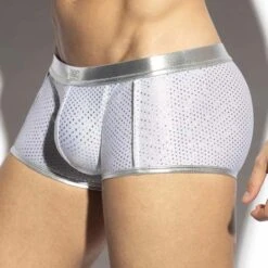 Boxer ES Collection Party UN587 Blanc -Men Attitude Boutique Boxer esco UN587 blanc 4