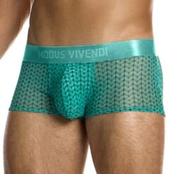Boxer Illusion Modus Vivendi 04521 Turquoise -Men Attitude Boutique Boxer modus 04521 turquoise 4