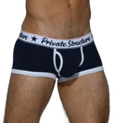 Boxer Private Structure Classic SCUX4070 -Men Attitude Boutique Boxer private SCUX4070 bleu 4