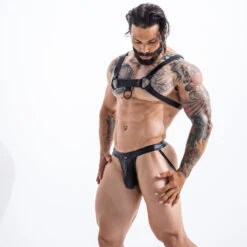 Harnais Cut4Men H4RNESS01 Noir 6 Harnais Cut4Men H4RNESS01 Noir -Men Attitude Boutique Harnais c4m H4RNESS01 noir a