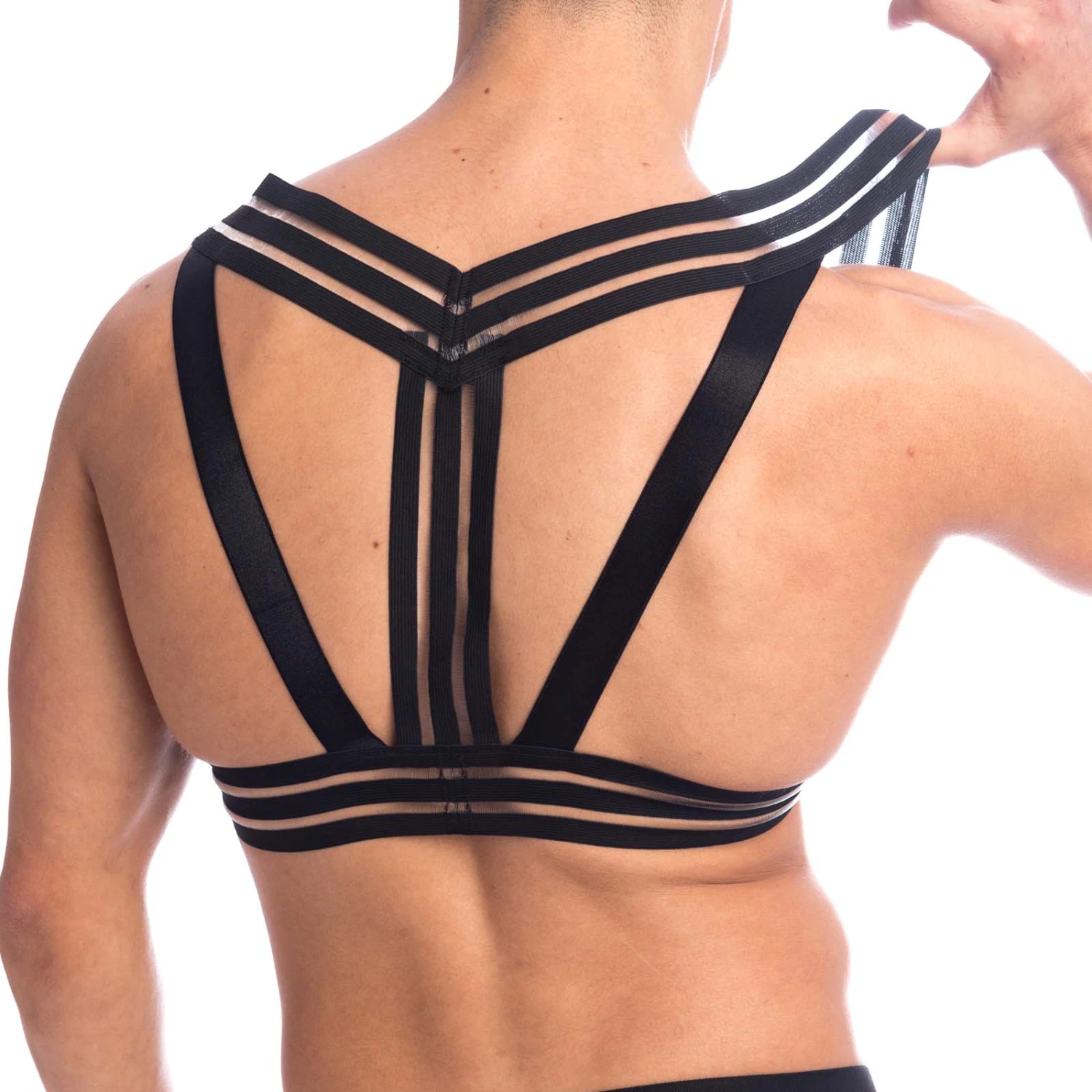 Harnais Quriose Nip Play HE02TOP Noir 5 Harnais Quriose Nip Play HE02TOP Noir – Image 3