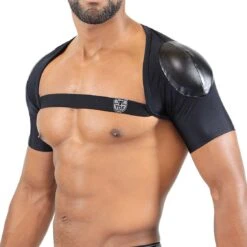 Harnais Deri Full TOF PARIS H0011N -Men Attitude Boutique Harnais tof H0011N noir 4