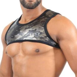 Harnais Commando TOF PARIS H0016A -Men Attitude Boutique Harnais tof H0016A camouflage 4