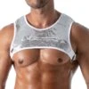 Harnais Star TOF PARIS TOF176O Argent -Men Attitude Boutique Harnais tof TOF176A argent m