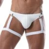 Harnais TOF PARIS TOF240B -Men Attitude Boutique Harnais tof TOF240B blanc m