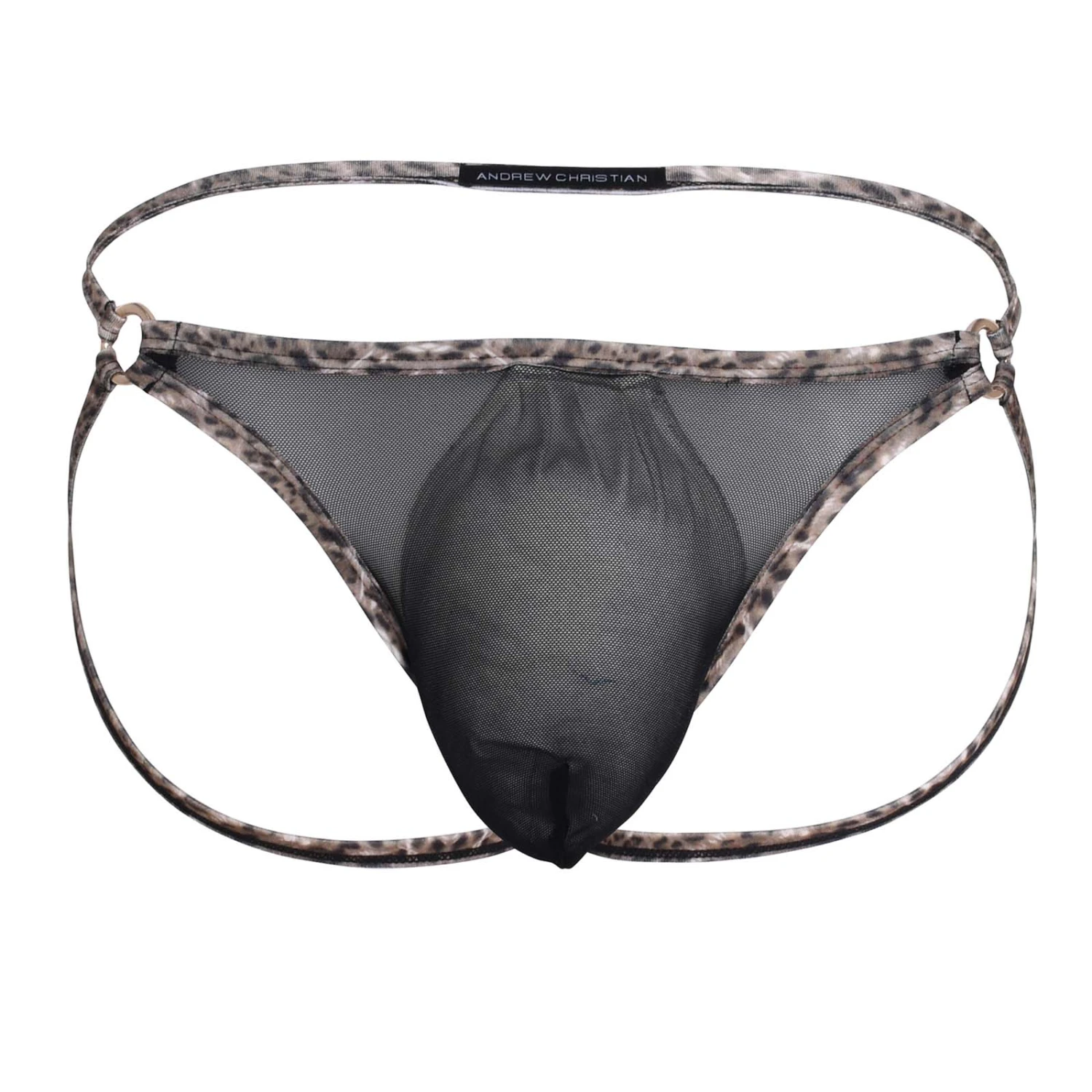Jock Strap Andrew Christian Sheer Leopard 92557 6 Jock Strap Andrew Christian Sheer Leopard 92557 â Image 4