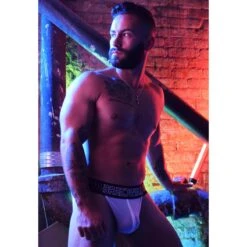 Jock Strap Breedcore BREEDWELL -Men Attitude Boutique JockStrap breedwell BW0195 blanc a