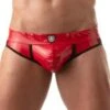 Jock Strap Vinyl TOF PARIS TOF183R 2 Jock Strap Vinyl TOF PARIS TOF183R -Men Attitude Boutique JockStrap tof TOF183R rouge m