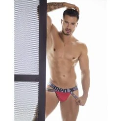 Jock Strap Xtremen Pride 91084 7 Jock Strap Xtremen Pride 91084 -Men Attitude Boutique JockStrap xtremen 91084 rouge a