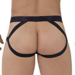 Jock Strap Xtremen Jacquard 91085 -Men Attitude Boutique JockStrap xtremen 91085 gris 3
