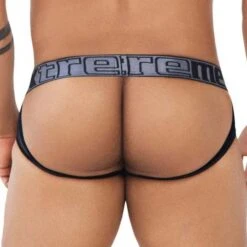 Jock Strap Xtremen Lace 91124 -Men Attitude Boutique JockStrap xtremen 91124 noir 3