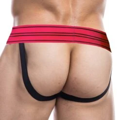 Jock Strap Cut4Men Neon Pink C4M15 -Men Attitude Boutique Jockstrap c4m C4M15 rose 3