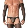 Manches Mesh TOF PARIS TOF332N Noir -Men Attitude Boutique Manches tof TOF332N noir m
