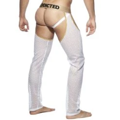 Pantalon Empty Bottom Addicted AD Party AD860 Blanc -Men Attitude Boutique Pantalon addicted AD860 blanc 3