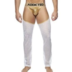 Pantalon Empty Bottom Addicted AD Party AD860 Blanc