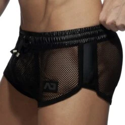 Short Addicted Rocky C-Through AD Party AD842 Noir 9 Short Addicted Rocky C-Through AD Party AD842 Noir -Men Attitude Boutique Short addicted AD842 noir 4 1