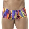 Shorty Pikante Abstract PIK1828 Violet -Men Attitude Boutique Shorty pik PIK1828 violet m