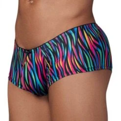 Shorty Xtremen Disco Zebra 91147 -Men Attitude Boutique Shorty xtremen 91147 noir 4