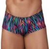 Shorty Xtremen Disco Zebra 91147 1 Shorty Xtremen Disco Zebra 91147 -Men Attitude Boutique Shorty xtremen 91147 noir m