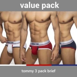 Pack De Slip Addicted Tommy AD1008P