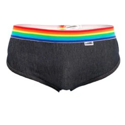 Slip Candyman Rainbow Denim 99411 -Men Attitude Boutique Slip candy 99411 noir 9
