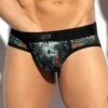 Slip ES Collection Botanic Garden UN632 Noir -Men Attitude Boutique Slip esco UN632 noir m