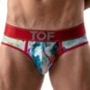 Slip Tie Dye TOF PARIS TOF116R -Men Attitude Boutique Slip tof TOF116R rouge m