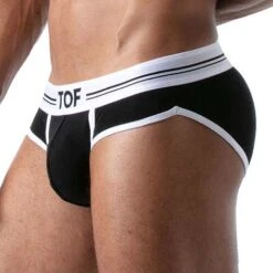 Pack De 3 Slips French TOF PARIS TOF169N -Men Attitude Boutique Slip tof TOF169N noir 4