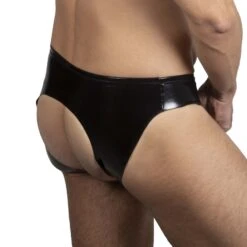 Slip Empty Bottom Eros Veneziani 7334 Noir -Men Attitude Boutique SlipEmptybottom eros 7334 noir 3