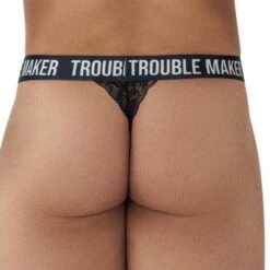 String Candyman Trouble Maker Lace 99618 -Men Attitude Boutique String candy 99618 noir 3