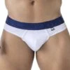 String Xtremen Microfiber 91241 Blanc -Men Attitude Boutique String xtremen 91241 blanc m