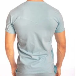 T-Shirt L Homme Invisible Hypnos Ice Blue MY61HYP -Men Attitude Boutique T Shirt hi MY61HYP bleu 3