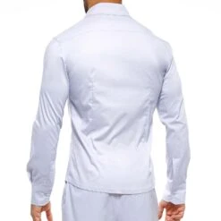 Chemise Modus Vivendi Core FA2254 6 Chemise Modus Vivendi Core FA2254 -Men Attitude Boutique T Shirt modus FA2254 blanc 3