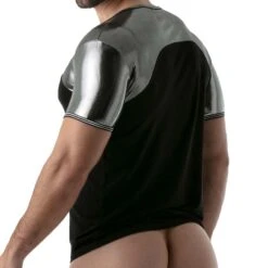 T-Shirt Metal TOF PARIS TOF134A -Men Attitude Boutique TShirt tof TOF134a argent 3