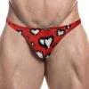 Tanga Cut4Men Hearts C4M11 -Men Attitude Boutique Tanga c4m C4M11 rouge m