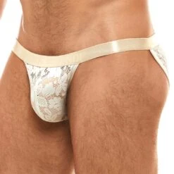 Tanga Modus Vivendi Floral Lace 04112 -Men Attitude Boutique Tanga modus 04112 blanc 4