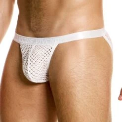 Tanga Modus Vivendi Mesh Through 05415 Blanc -Men Attitude Boutique Tanga modus 05415 blanc 4