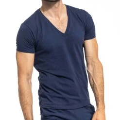 T-shirt L Homme Invisible MY61HYP -Men Attitude Boutique Tshirt hi MY61HYP bleu 4