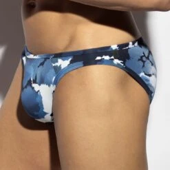 Slip ES Collection UN619 Bleu -Men Attitude Boutique bikini esco un619 bleu 4