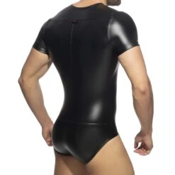 Body AD Fetish Front Zip Rub ADF141 -Men Attitude Boutique body adfetish adf141 noir 3