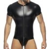 Body AD Fetish Front Zip Rub ADF141 -Men Attitude Boutique body adfetish adf141 noir m